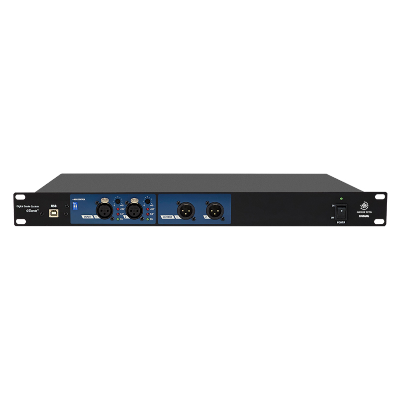 DSS202 | 2-in 2-out Dante stage box DSS202