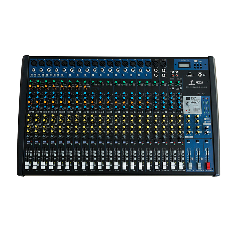MX24 | 24-channel analog mixer