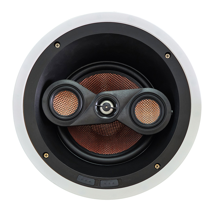R65| 6.5-inch three-way rotating bridge technology ceiling speaker