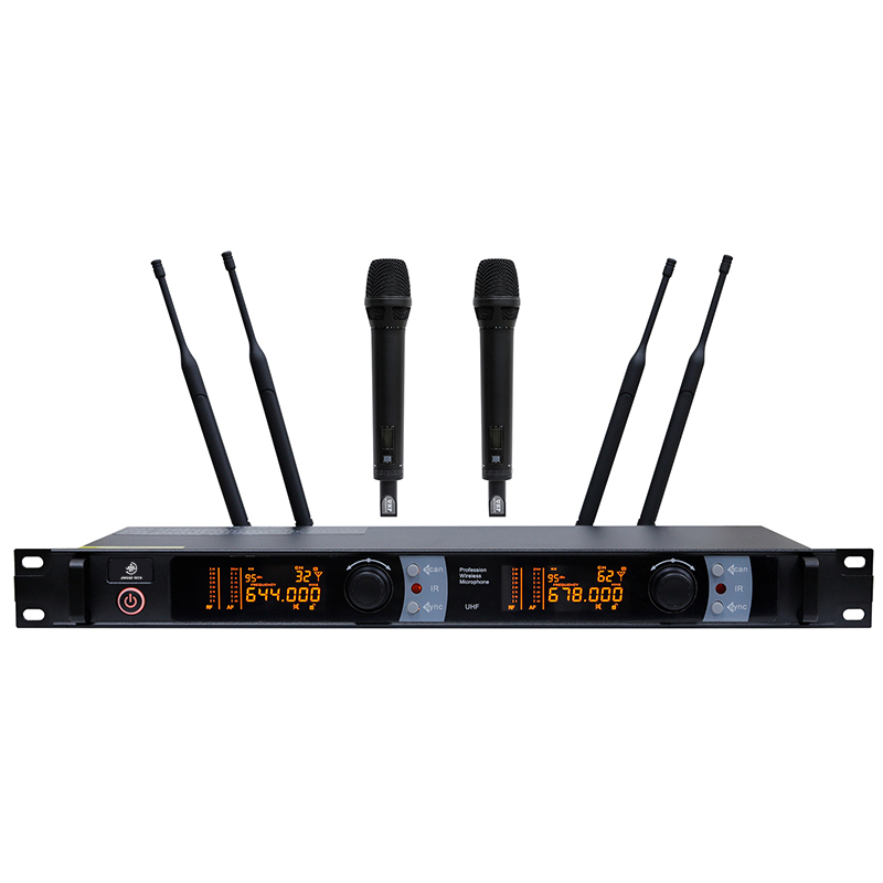 U3500| True diversity 1 to 2 handheld/headset/ wireless microphone